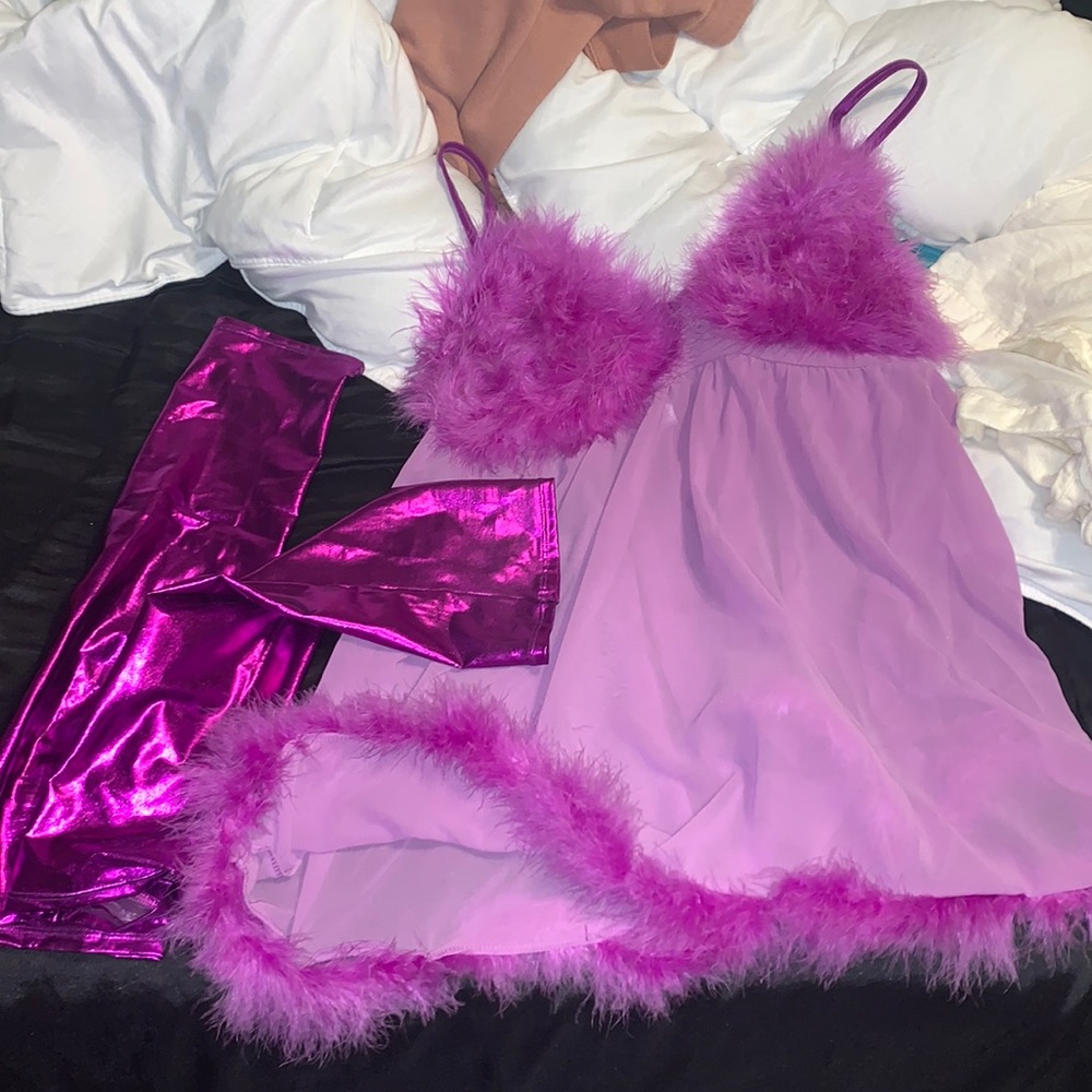 Dolls Kill Fem Bot costume lingerie